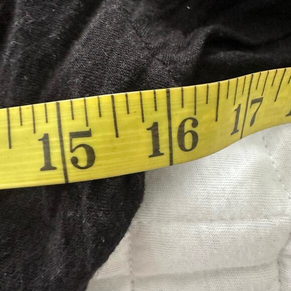 FREE PEOPLE Womens Dress Black Vintage Summer Midi Tie Front Whimsigoth *XS - Picture 9 of 12